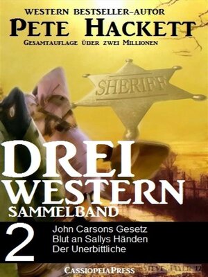 cover image of Pete Hackett--Drei Western, Sammelband 2